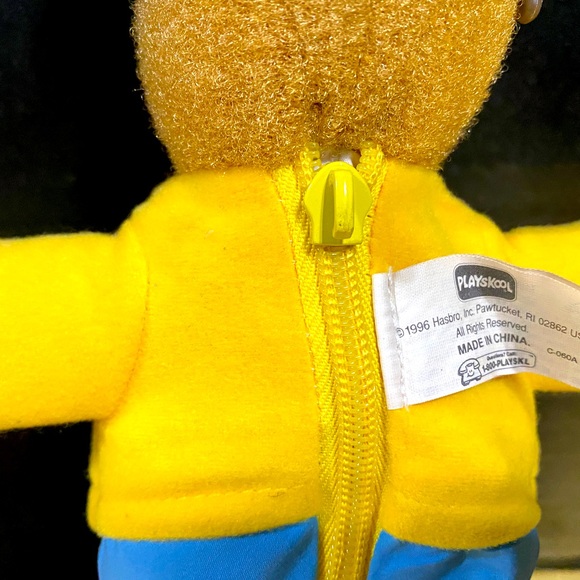 PLAYSKOOL VTG 1996 TALKING ARTHUR MARC BROWN COLLECTIBLE PLUSH WORKS! 10” - Picture 11 of 12